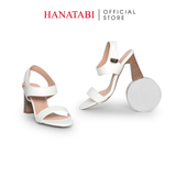 Giày Sandal Nữ Gót Cao 7cm Hanatabi Quai Ngang Hậu Xé Sau Có Khóa Đế TA Chống Trượt Bigsize (35-41) Mã HNSDG7F1178