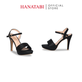 Giày Sandal Nữ Cao Gót 11cm Hanatabi Quai Bảng 1 Xếp Hậu C Đế TA Bigsize (34-41) Mã HNSDG11F933