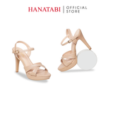 Giày Sandal Nữ Cao Gót 11cm Hanatabi Quai Bảng Chéo Hậu C Đế TA Bigsize (34-41) Mã HNSDG11F892