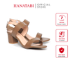 Giày Sandal Nữ Cao Gót 5cm_7cm Hanatabi Quai Ngang Hậu Khóa Sau Đế TA Chống Trơn Trượt Bigsize (35-41) Mã HNSDG7F1203