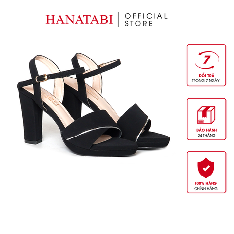 Giày Sandal Nữ Cao Gót 10cm Hanatabi Quai Ngang Hậu C Đế TA Cao Cấp Bigsize (35-39) Mã HNSDG10F1246