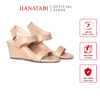 Giày Sandal Nữ Đế Xuồng TA Cao 7cm Hanatabi Quai Ngang Hậu Xé Sau Có Khóa (35-39) Mã HNSDX7F1251