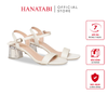 Giày Sandal Nữ Cao Gót Mika 5cm_7cm Hanatabi Quai Ngang Mũi Vuông Đế TA Bigsize (35-41) Mã HNSDG887