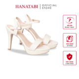 Giày Sandal Nữ Cao Gót 11cm Hanatabi Quai Bảng Ngang Hậu C Đế TA Bigsize (34-41) Mã HNSDG11F891
