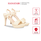 Giày Sandal Nữ Cao Gót 11cm Hanatabi Quai Bảng 2 Xếp Hậu C Đế TA Bigsize (34-41) Mã HNSDG11F935