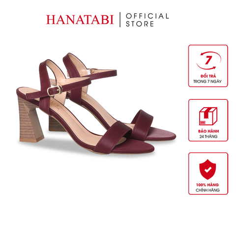 Giày Sandal Nữ Cao Gót 5cm_7cm Hanatabi Quai Ngang HậuC Đế TA Cao Cấp Bigsize (35-41)Mã HNSDG57F1060