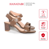 Giày Sandal Nữ Gót Cao 5cm Hanatabi Quai Ngang Hậu Xé Sau Đế TA Bigsize (35-41) Mã HNSDG5F1175