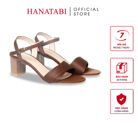 Giày Sandal Nữ Cao Gót 5cm_7cm Hanatabi Quai 2 Xếp Mũi Vuông HậuC Đế TA Bigsize(35-41) Mã HNSDG5F898