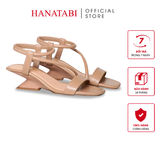 Giày Sandal Nữ Đế Xuồng Siêu Nhẹ 5cm Hanatabi Quai Ngang Hậu Thun Bigisze (35-41) Mã HNSDG5F1265