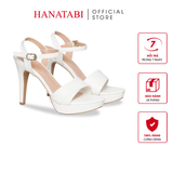 Giày Sandal Nữ Cao Gót 11cm Hanatabi Quai Bảng Ngang 2 Xếp HậuC Đế TA Bigsize (34-41) Mã HNSDG11F871