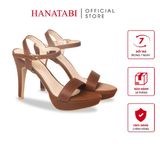 giày sandal nữ cao gót 3cm Hanatabi quai 1 xếp hậu c đế TA bigsize cao cấp (35-41) mã HNSDG3F927