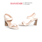 Giày Sandal Nữ Gót Cao 7cm Hanatabi Quai Ngang Hậu Xé Sau Đế TA Chống Trượt Bigsize (35-41) Mã HNSDG7F1180