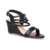 Giày Sandal Nữ Đế Xuồng TA Chống Trượt Cao 7cm Hanatabi Quai Ngang Hậu Thun (35-39) Mã HNSDX7F1239