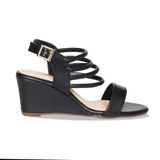 Giày Sandal Nữ Đế Xuồng TA Chống Trượt Cao 7cm Hanatabi Quai Ngang Hậu Thun (35-39) Mã HNSDX7F1239