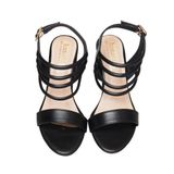Giày Sandal Nữ Đế Xuồng TA Chống Trượt Cao 7cm Hanatabi Quai Ngang Hậu Thun (35-39) Mã HNSDX7F1239