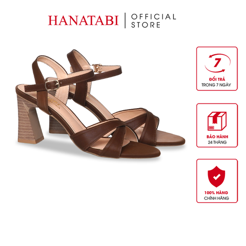 Giày Sandal Nữ Cao Gót 5cm_7cm Hanatabi Quai 1 Xếp HậuC Đế TA Cao Cấp Bigsize (35-41)Mã HNSDG57F1058