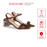 Giày Sandal Nữ Cao Gót Mika 5cm_7cm Hanatabi Quai Ngang Mũi Vuông Đế TA Bigsize (35-41) Mã HNSDG887