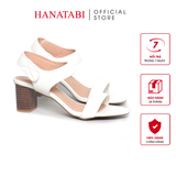 Giày Sandal Nữ Gót Cao 5cm Hanatabi Quai Ngang Hậu Xé Sau Đế TA Bigsize (35-41) Mã HNSDG5F1175