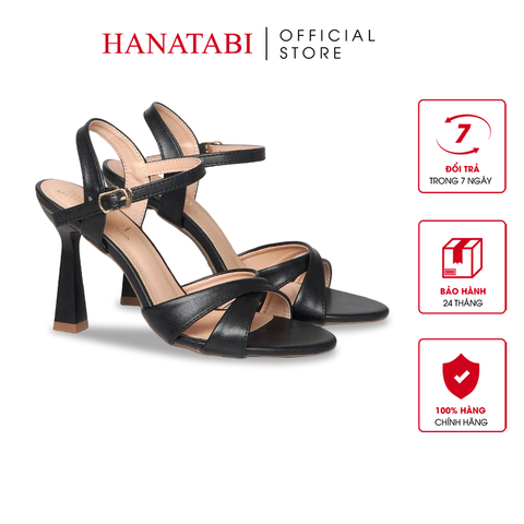 Giày Sadal Nữ Cao Gót 5cm_7cm_9cm Hanatabi Quai Chéo Hậu C Đế TA Bigsize (35-41) Mã HNSDG5F975