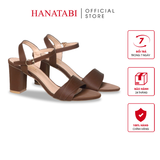 Giày Sandal Nữ Cao Gót 3cm_5cm_7cm Hanatabi Quai 2 Xếp Hậu C Đế TA Bigsize (35-41) Mã HNSDG57F1180