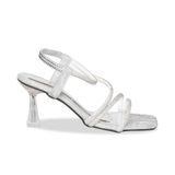 Giày Sandal Nữ Cao Gót 7cm Hanatabi Quai Chéo Đính Đá Hậu Thun Bigsize (35-41) Mã HNSDT7F1243