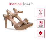 Giày Sandal Nữ Cao Gót 11cm Hanatabi Quai Bảng Ngang 2 Xếp HậuC Đế TA Bigsize (34-41) Mã HNSDG11F871