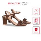Giày Sandal Nữ Gót Cao 3cm_5cm_7cm Hanatabi Quai Ngang Hậu C Đế TA Bigsize (35-41) Mã HNSDG7F1179