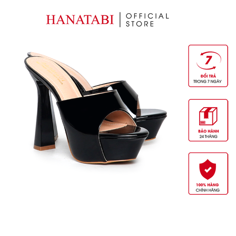 Dép Nữ Cao Gót 13cm Hanatabi Quai Bảng Đế TA Cao Cấp Chống Trơn TRượt Bigsize (34-41) Mã HNDE13F1207
