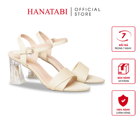 Giày Sandal Nữ Cao Gót 5cm_7cm Hanatabi Quai 1 Xếp HậuC Đế TA Cao Cấp Bigsize (35-41)Mã HNSDG57F1056