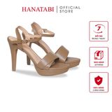 Giày Sandal Nữ Cao Gót 11cm Hanatabi Quai Bảng Ngang 1 Xếp HậuC Đế TA Bigsize (34-41) Mã HNSDG11F813