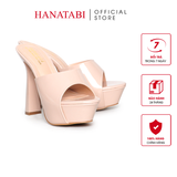 Dép Nữ Cao Gót 13cm Hanatabi Quai Bảng Đế TA Cao Cấp Chống Trơn TRượt Bigsize (34-41) Mã HNDE13F1207