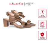 Giày Sandal Nữ Cao Gót 5cm_7cm Hanatabi Quai Ngang Hậu Khóa Sau Đế TA Bigsize (35-41) Mã HNSDG5F1235
