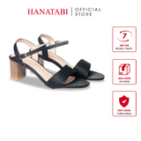 Giày Sandal Nữ Cao Gót 5cm_7cm Hanatabi Quai 2 Xếp Mũi Vuông HậuC Đế TA Bigsize(35-41) Mã HNSDG5F898