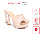 Dép Nữ Cao Gót 11cm Hanatabi Quai Bảng Đế TA Cao Cấp Chống Trơn TRượt Bigsize (34-41) Mã HNDE11F1205