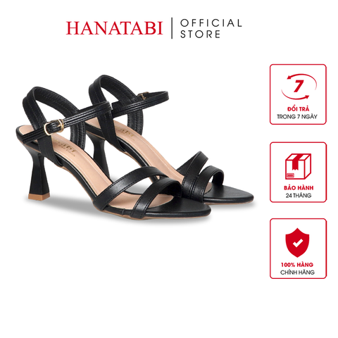 Giày Sandal Nữ Cao Gót 5cm_7cm_9cm Hanatabi Quai Chéo Đế TA Cao Cấp Bigsize (35-41) Mã HNSDG9F1128