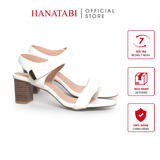 Giày Sandal Nữ Gót Cao 5cm Hanatabi Quai Ngang Hậu Xé Trước Có Khóa Đế TA Chống Trượt Bigsize (35-41) Mã HNSDG5F1176