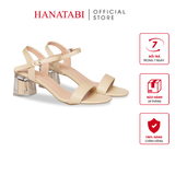 Giày Sandal Nữ Cao Gót Mika 5cm_7cm Hanatabi Quai Ngang Mũi Vuông Đế TA Bigsize (35-41) Mã HNSDG887