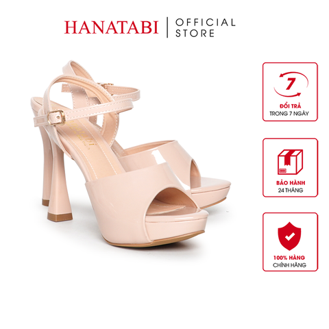Giày Sandal Nữ Cao Gót 11cm Hanatabi Quai Bảng Hậu C Đế TA Cao Cấp Bigsize (34-41) Mã HNSDG11F1206