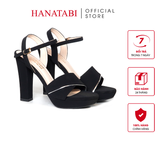 Giày Sandal Nữ Cao Gót 12cm Hanatabi Quai Ngang Hậu C Đế TA Cao Cấp Bigsize (35-39) Mã HNSDG12F1247