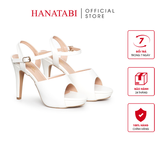 Giày Sandal Nữ Cao Gót 11cm Hanatabi Quai Bảng Hậu C Đế TA Cao Cấp Bigsize (34-41) Mã HNSDG11F1217