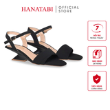 Giày Sandal Nữ Đế Xuồng Cao 5cm Hanatabi Quai Ngang 2 Xếp Hậu C Bigisze (35-41) Mã HNSDG5F1262