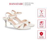 Giày Sandal Nữ Cao Gót Nhọn Mika 7cm Hanatabi Quai Chéo Hậu C Đế TA Bigsize (35-41) Mã HNSDG57F1236