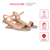Giày Sandal Nữ Đế Xuồng Cao 5cm Hanatabi Quai Ngang Hậu C Bigisze (35-41) Mã HNSDG5F1261