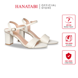 Giày Sandal Nữ Cao Gót 3cm_5cm_7cm Hanatabi Quai 2 Xếp Hậu C Đế TA Bigsize (35-41) Mã HNSDG57F1180
