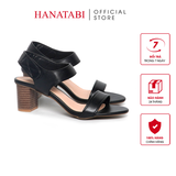 Giày Sandal Nữ Gót Cao 5cm Hanatabi Quai Ngang Hậu Xé Sau Đế TA Bigsize (35-41) Mã HNSDG5F1175