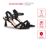 Giày Sandal Nữ Cao Gót 5cm_7cm_9cm Hanatabi Quai Chéo Đế TA Cao Cấp Bigsize (35-41) Mã HNSDG9F1128
