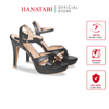 Giày Sandal Nữ Cao Gót 11cm Hanatabi Quai Bảng Chéo Hậu C Đế TA Bigsize (34-41) Mã HNSDG11F892