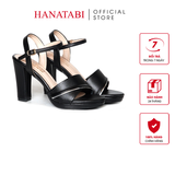 Giày Sandal Nữ Cao Gót 10cm Hanatabi Quai Ngang Hậu C Đế TA Cao Cấp Bigsize (35-39) Mã HNSDG10F1246