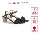Giày Sandal Nữ Cao Gót 5cm_7cm Hanatabi Quai 1 Xếp Mũi Vuông HậuC Đế TA Bigsize (35-41) Mã HNSDG5F896