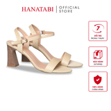 Giày Sandal Nữ Cao Gót 5cm_7cm Hanatabi Quai Ngang HậuC Đế TA Cao Cấp Bigsize (35-41)Mã HNSDG57F1060